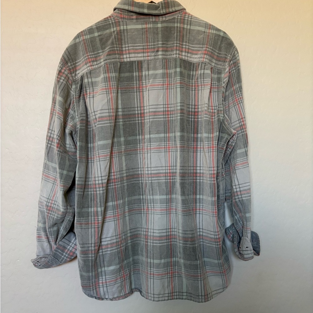 PRANA organic Cotton  Plaid Shirt